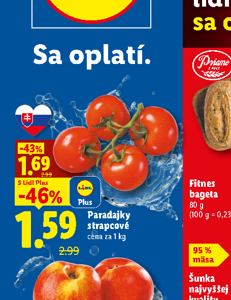 Paradajky strapcové