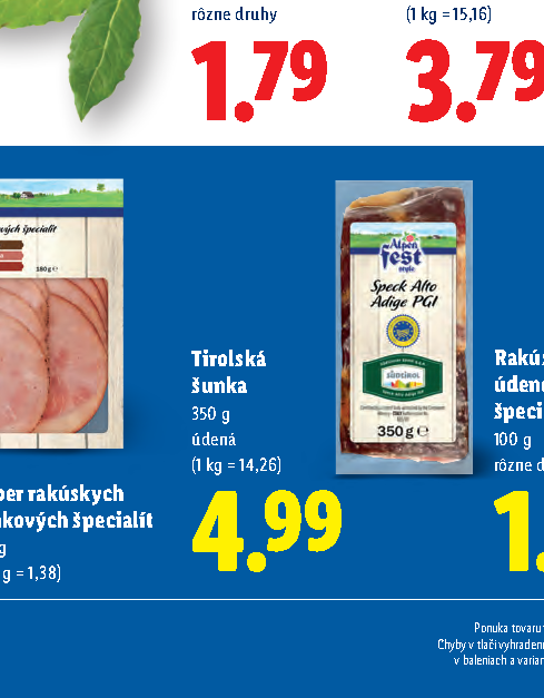 Tirolská šunka