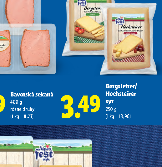 Bergsteirer/ Hochsteirer syr