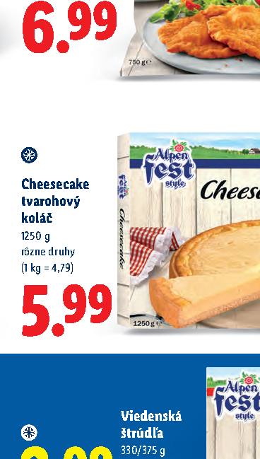 Cheesecake tvarohový koláč
