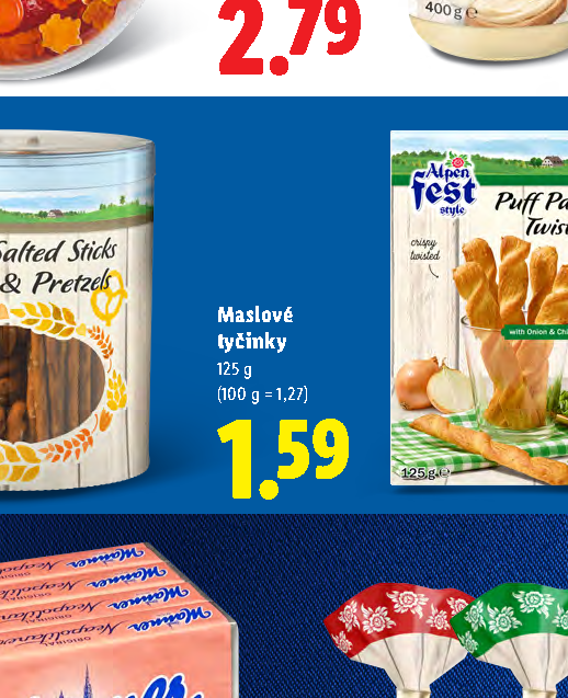 Maslové tyčinky