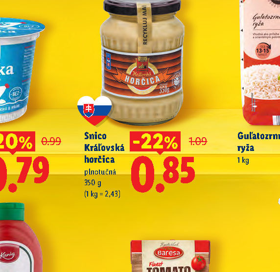 Snico Kráľovská horčica