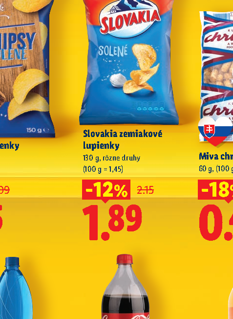 Slovakia zemiakové lupienky