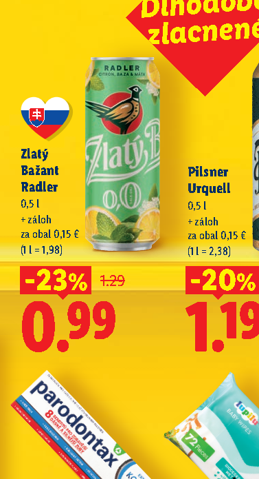 Zlatý Bažant Radler