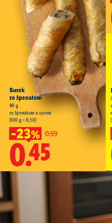Burek so špenatom