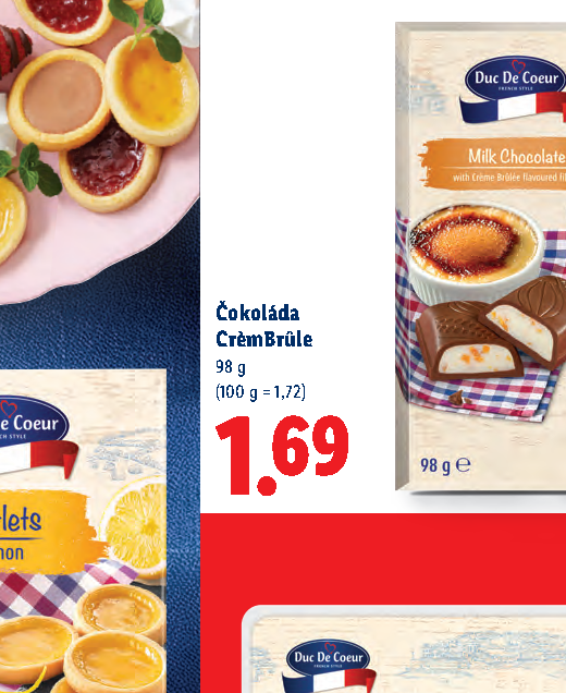Čokoláda CrèmBrûle