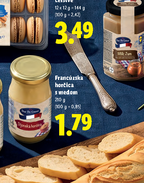 Francúzska horčica s medom