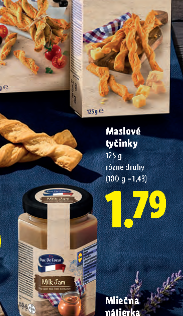 Maslové tyčinky