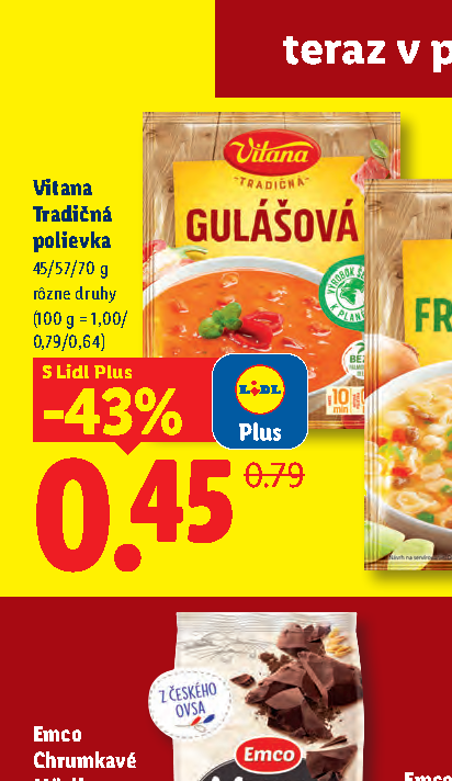 Vitana Tradičná polievka