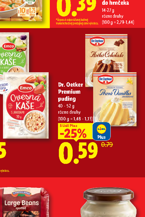 Dr. Oetker Premium puding