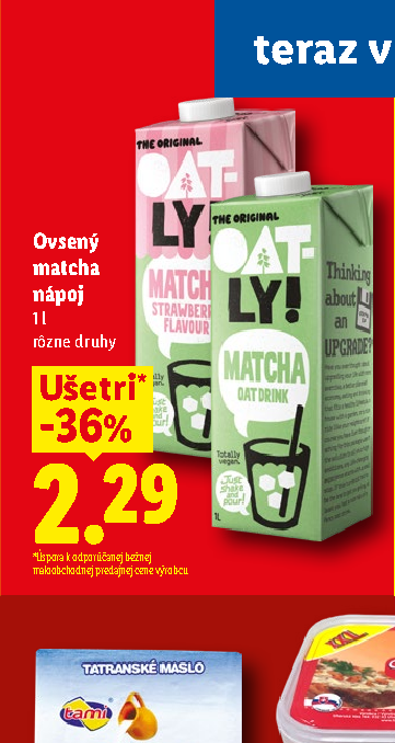 Ovsený matcha nápoj