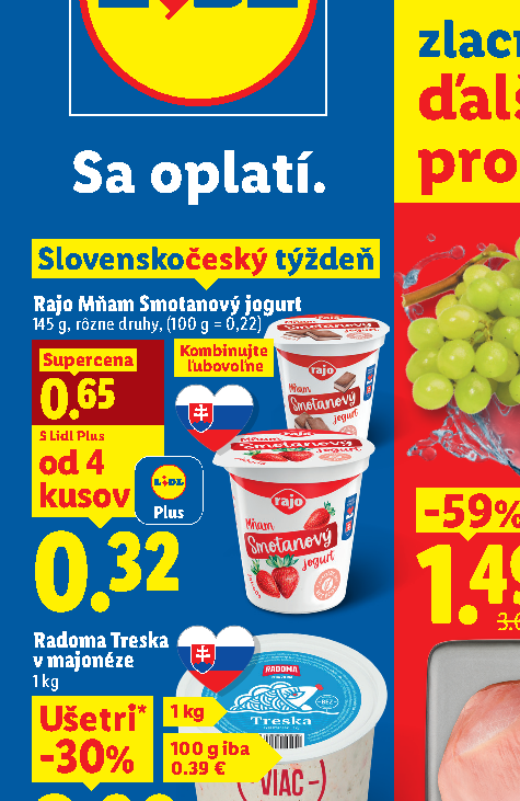 Rajo Mňam Smotanový jogurt