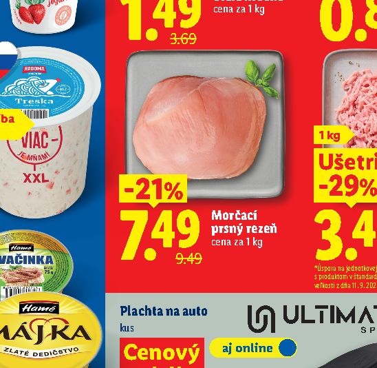 Morčací prsný rezeň