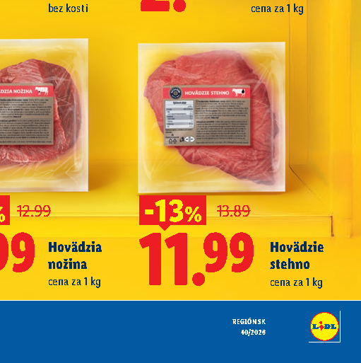 Hovädzie stehno