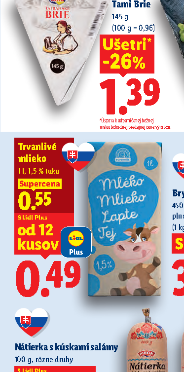 Trvanlivé mlieko
