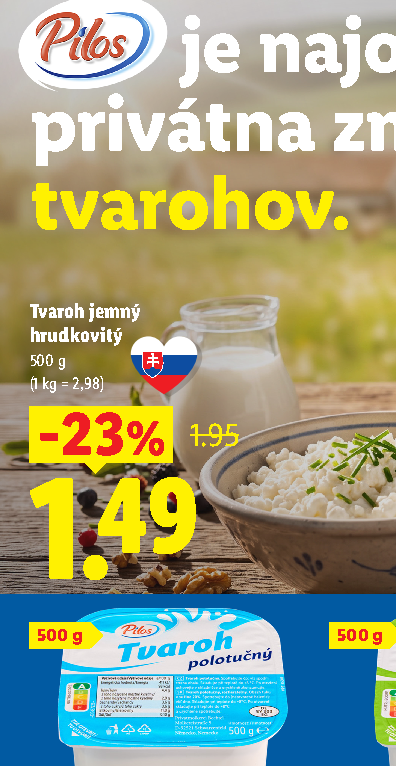 Tvaroh jemný hrudkovitý