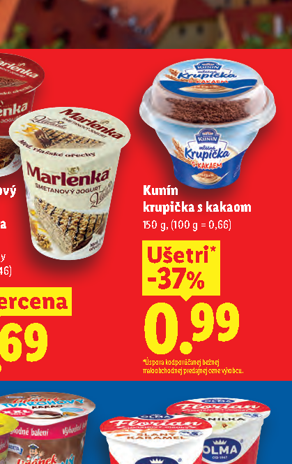 Kunín krupička s kakaom