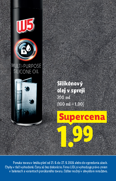 Silikónový olej v spreji