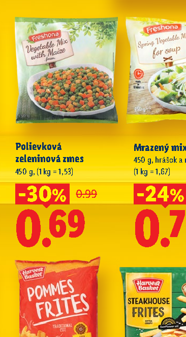 Polievková zeleninová zmes