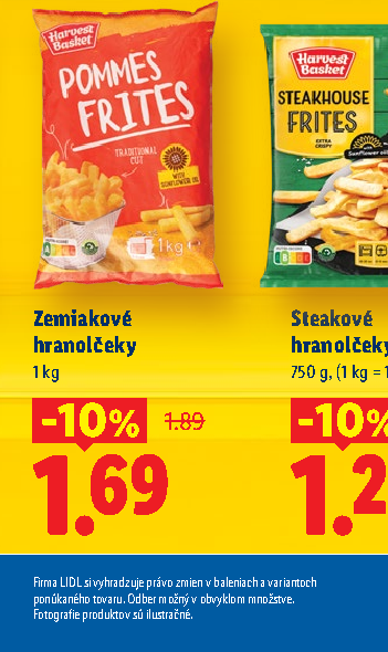 Zemiakové hranolčeky