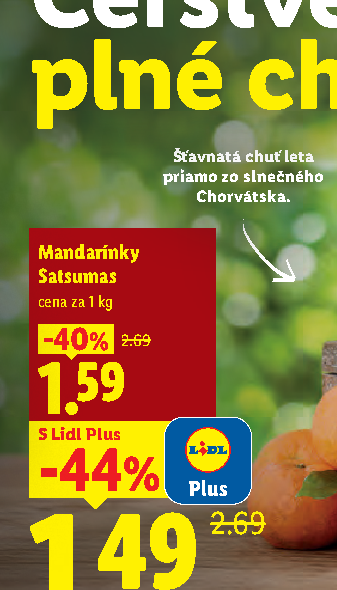 Mandarínky Satsumas