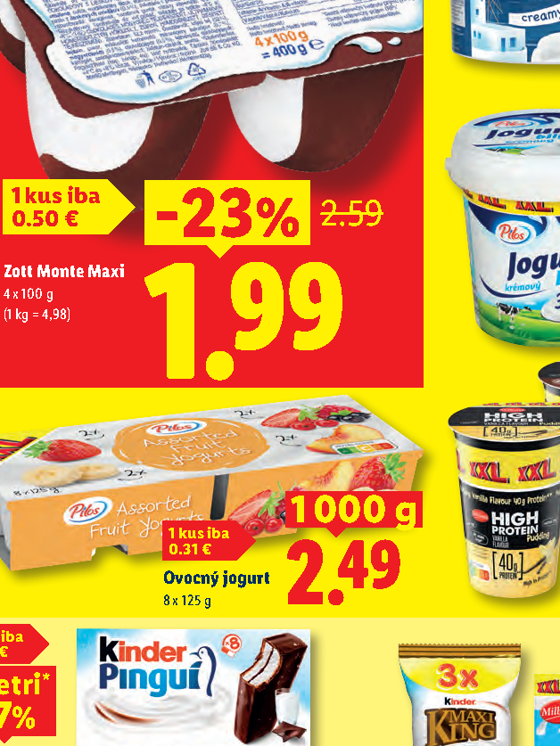 Ovocný jogurt