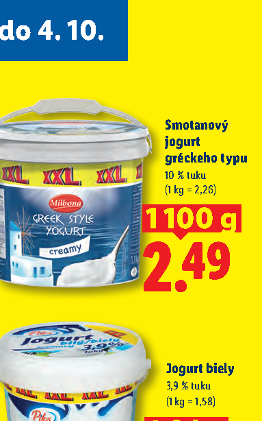 Smotanový jogurt gréckeho typu