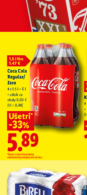 Coca Cola Regular/ Zero