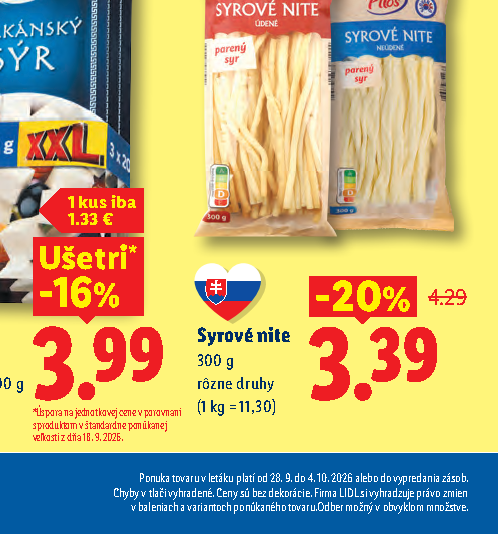 Syrové nite