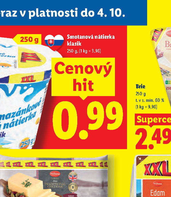Smotanová nátierka klasik