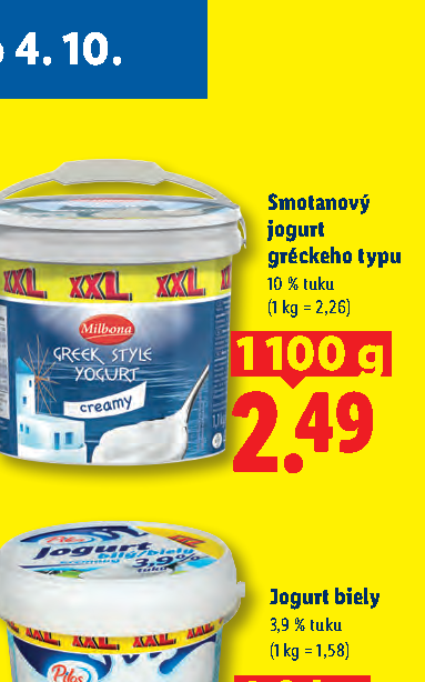 Smotanový jogurt gréckeho typu
