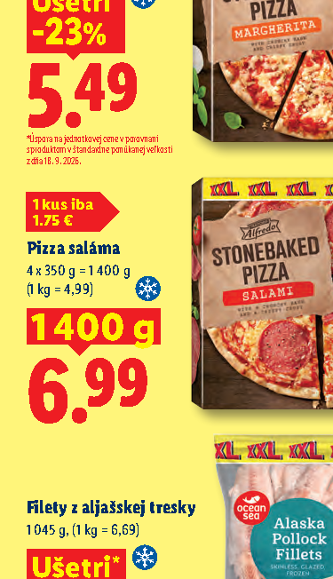 Pizza saláma