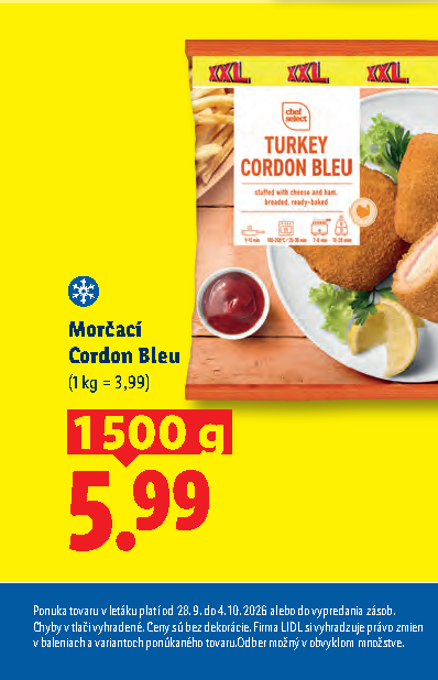 Morčací Cordon Bleu