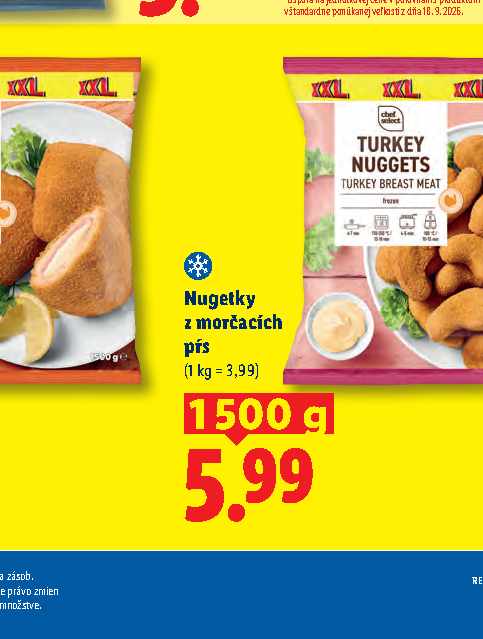 Nugetky z morčacích pŕs