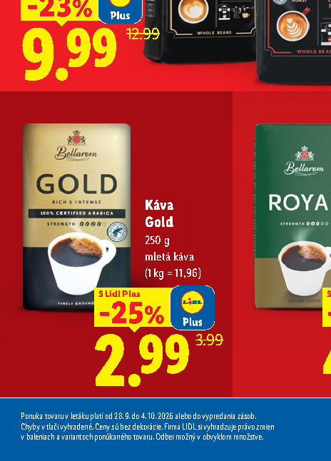 Káva Gold