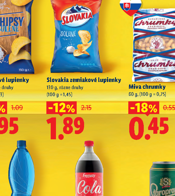 Slovakia zemiakové lupienky
