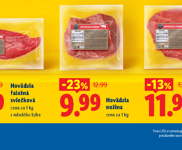 Hovädzia nožina