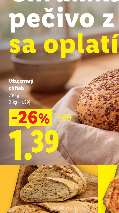 Viaczrnný chlieb