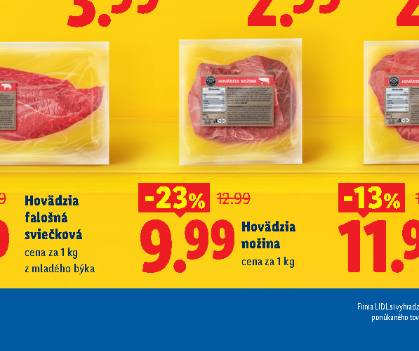 Hovädzia nožina