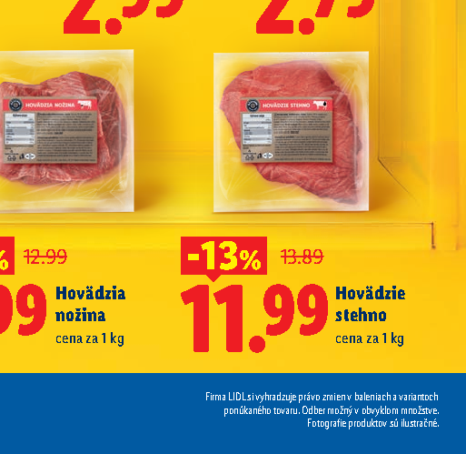 Hovädzie stehno