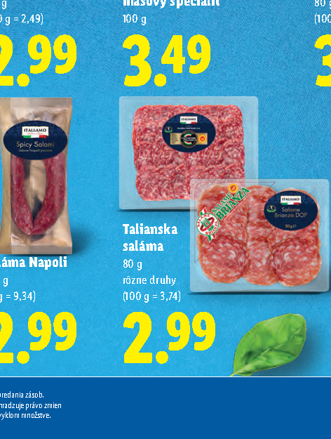 Talianska saláma