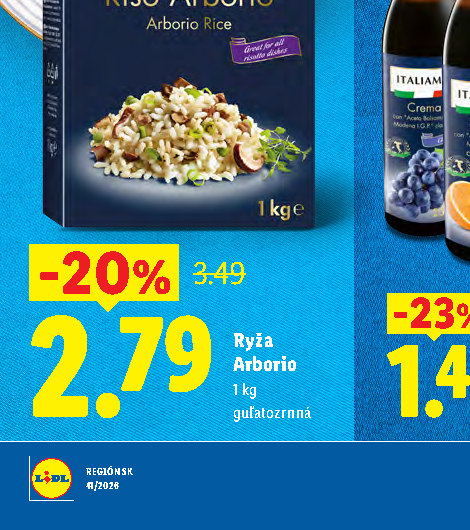 Ryža Arborio
