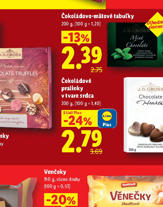 Čokoládové pralinky v tvare srdca