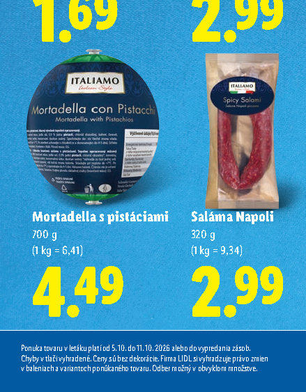 Mortadella s pistáciami