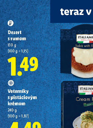 Dezert s rumom