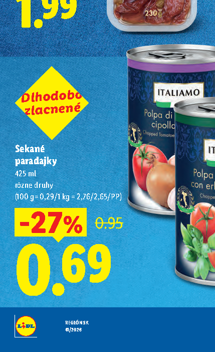 Sekané paradajky