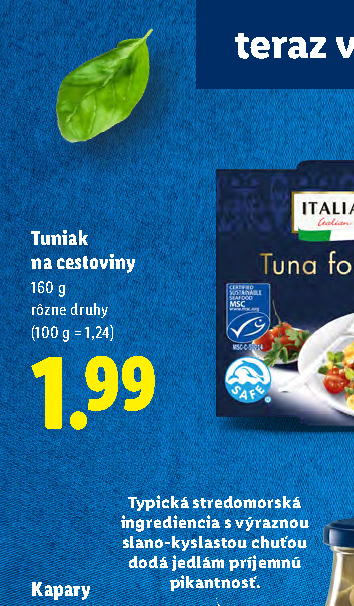 Tuniak na cestoviny