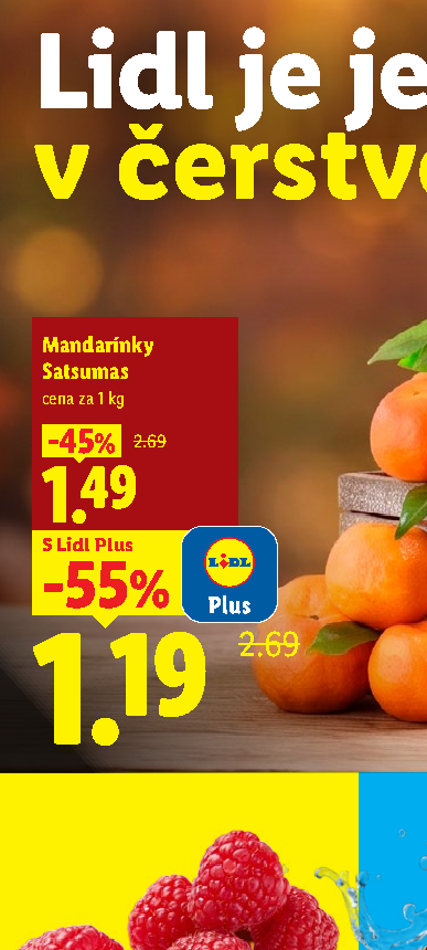 Mandarínky Satsumas