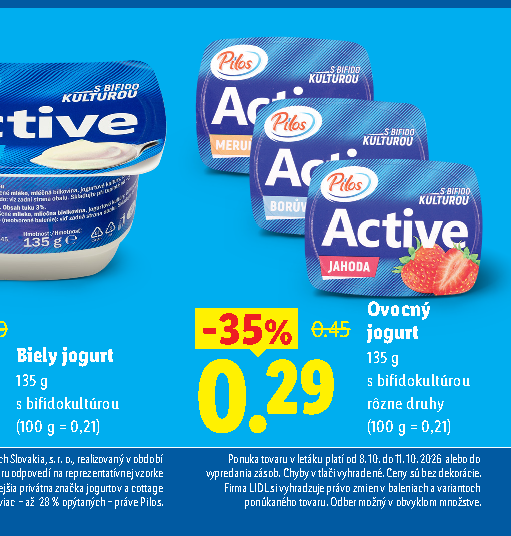 Ovocný jogurt