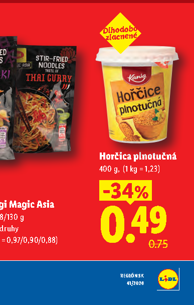 Horčica plnotučná